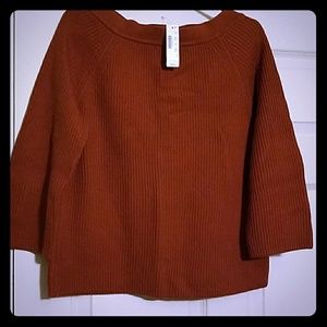 Standout Color- Boatneck Sweater!